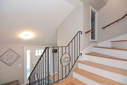 Centerville, Barnstable Cape Cod vacation rental - Stairs to 2nd floor (Harry Potter's room is 1/2 way up)