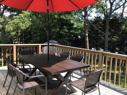Centerville, Barnstable Cape Cod vacation rental - Large outdoor deck off kitchen