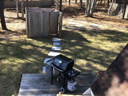 Centerville, Barnstable Cape Cod vacation rental - Outdoor grill and large outdoor shower