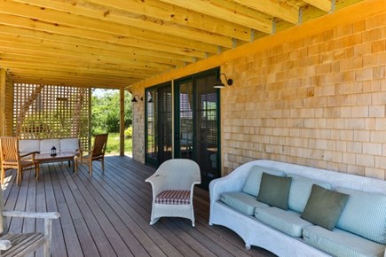 Truro Cape Cod vacation rental - Lounging Area outside