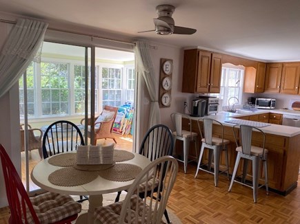 Falmouth-East Falmouth Cape Cod vacation rental - Large Kitchen With Dining Area + Breakfast Bar