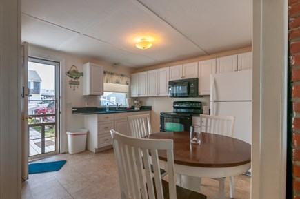 East Sandwich Cape Cod vacation rental - Dining table in Kitchen.