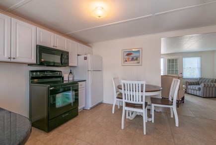 East Sandwich Cape Cod vacation rental - Kitchen opens to Living area