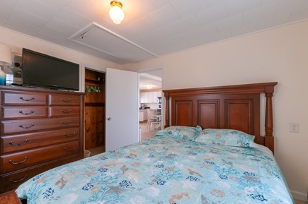East Sandwich Cape Cod vacation rental - Queen Bedroom has TV