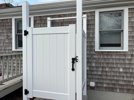 Eastham Cape Cod vacation rental - Brand New Outdoor Shower off of the Deck