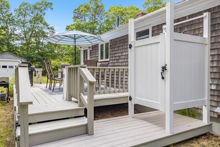 Eastham Cape Cod vacation rental - Spacious Deck w/ Brand New Outdoor Shower