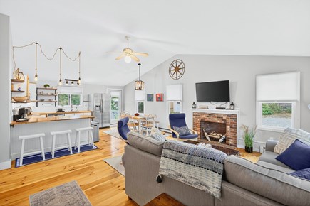 Eastham Cape Cod vacation rental - Open Concept Living Room & Kitchen