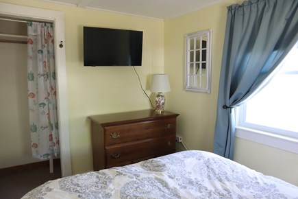 Dennis Cape Cod vacation rental - Enjoy your morning in the master bed with your favorite shows