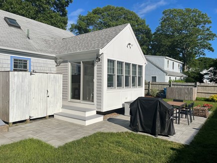 Falmouth Heights Cape Cod vacation rental - Another view of backyard