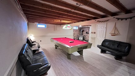 Hyannis Cape Cod vacation rental - Pool table in basement