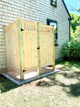 Brewster Cape Cod vacation rental - New outdoor shower