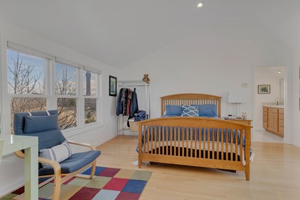 Provincetown Cape Cod vacation rental - 3rd floor bedroom. Queen beda ttached full bath. Access to deck