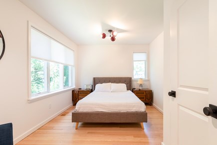 Woods Hole Cape Cod vacation rental - Bedroom 2, down a private hallway shared with the laundry closet