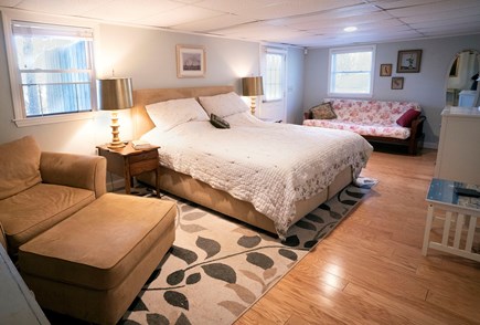 North Truro Cape Cod vacation rental - Lower king bedroom