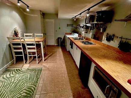 North Truro Cape Cod vacation rental - Lower Galley kitchen
