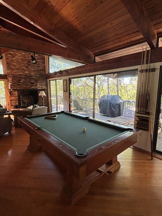 Truro Cape Cod vacation rental - Pool table