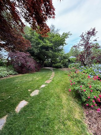 Truro Cape Cod vacation rental - Yard in bloom