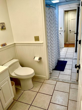 Truro Cape Cod vacation rental - Shower/tub room & 2 bathrooms, Lower flr  <br/>
