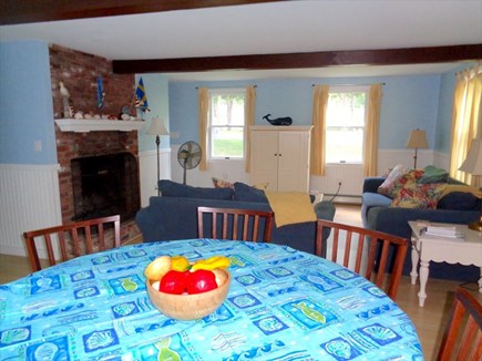 Eastham Cape Cod vacation rental - Dining to Living Room