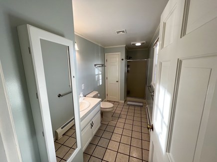 Brewster Cape Cod vacation rental - Primary bathroom, en suite with the primary bedroom.