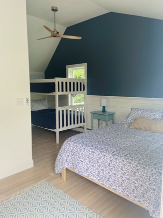 West Hyannisport Cape Cod vacation rental - Second bedroom, one queen and one twin bunk.