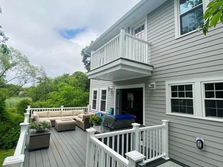 West Hyannisport Cape Cod vacation rental - Outdoor entertaining space complete with gas grill.