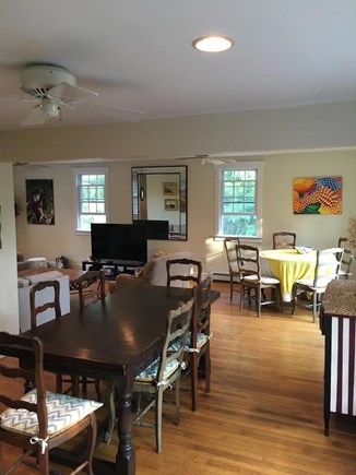 Wellfleet Cape Cod vacation rental - Open dining area seats 10