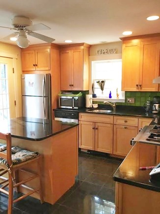 Wellfleet Cape Cod vacation rental - Kitchen with granite countertops and stainless appliances