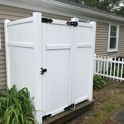 Yarmouth Cape Cod vacation rental - Take a cool refreshing out door shower after the beach
