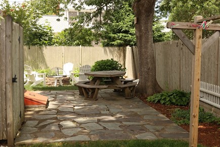 Harwichport Cape Cod vacation rental - Back Patio