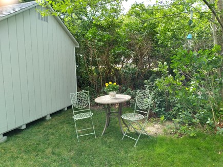 West Barnstable Cape Cod vacation rental - Secluded Outdoor Seating