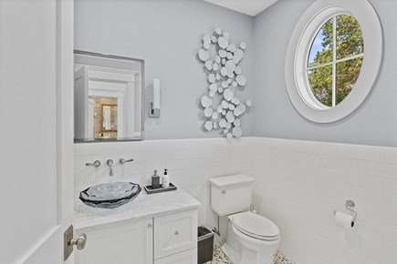 Chatham, Crows Pond and Pleasant Bay Cape Cod vacation rental - Bathroom off Kids bunk room