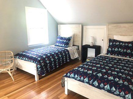 Falmouth Cape Cod vacation rental - Bedroom with 3 Twins