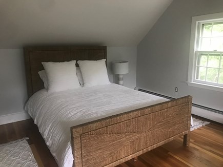 Falmouth Cape Cod vacation rental - Bedroom with Gorgeous Seagrass Queen Bed