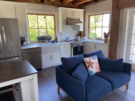 East Sandwich Cape Cod vacation rental - Open Kitchen/Dining Living space