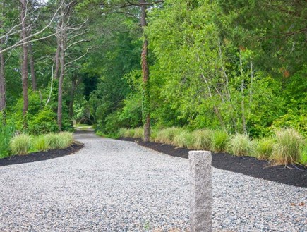 East Sandwich Cape Cod vacation rental - Long Private Driveway set back from Route 6A
