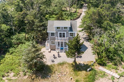 East Sandwich Cape Cod vacation rental - Back of houes