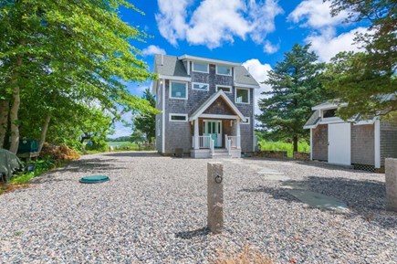 East Sandwich Cape Cod vacation rental - Views of marsh from driveway