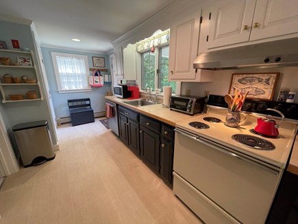 West Barnstable - off Route 6A Cape Cod vacation rental - Micro, Keurig, dishwasher, pantry, toaster oven, stove & oven.
