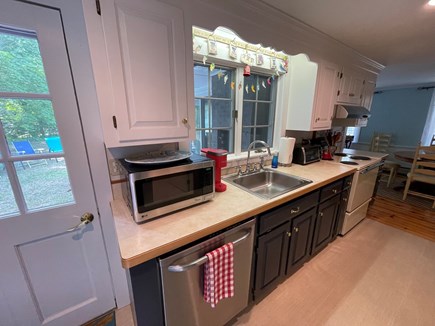 West Barnstable - Old King's H Cape Cod vacation rental - Well equipped galley kitchen.