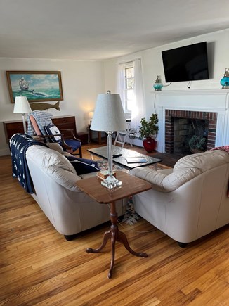 Hyannis Cape Cod vacation rental - Large living room with TV