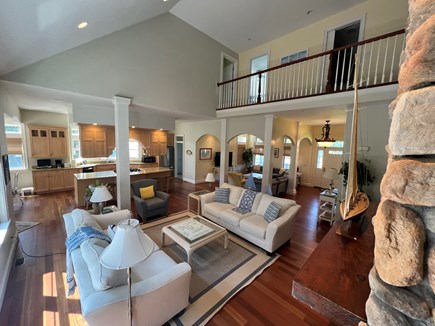 Chatham Cape Cod vacation rental - Front entryway, living room, kitchen