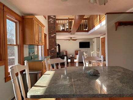 East Falmouth Cape Cod vacation rental - Spacious downstairs living area.