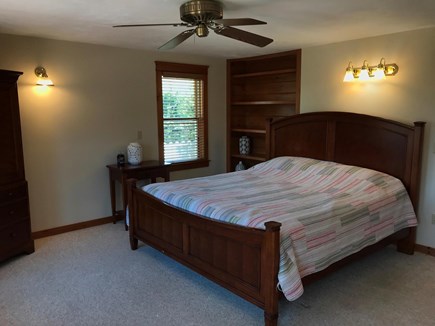 East Falmouth Cape Cod vacation rental - Master bedroom w/own bathroom.