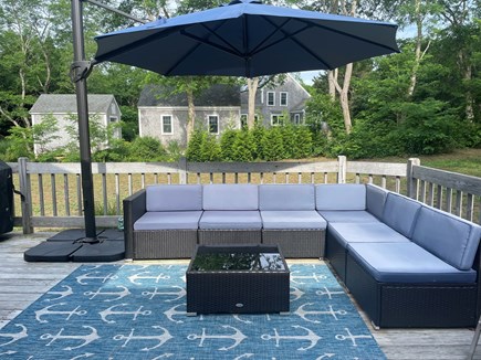 Eastham Cape Cod vacation rental - Deck and outdoor sofa