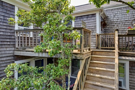 Provincetown Cape Cod vacation rental - Stairs to deck