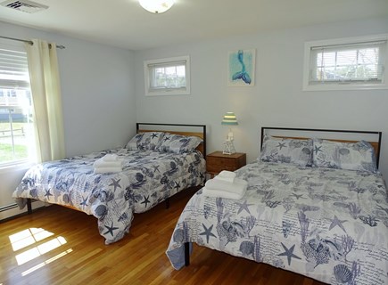 Hyannis, Barnstable Cape Cod vacation rental - Bedroom with two full beds 