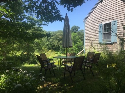 Falmouth, Woods Hole Cape Cod vacation rental - Side yard