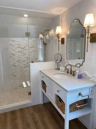 Orleans Cape Cod vacation rental - Queen bedroom in suite bathroom