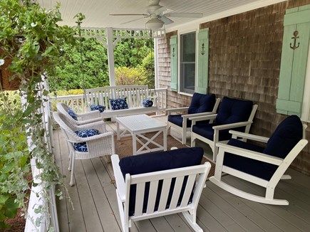 Orleans Cape Cod vacation rental - Front porch perfect for morning coffee or afternoon cocktails.